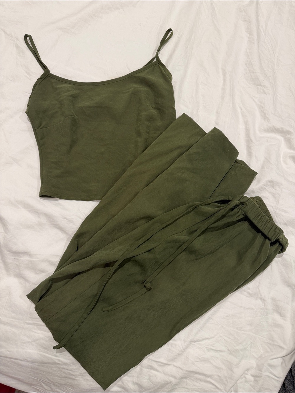 Princess Polly army green set